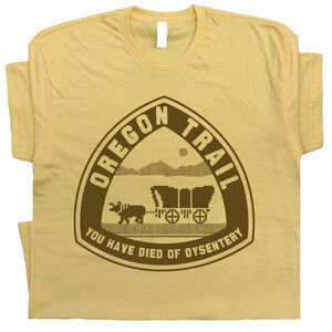 Oregon Tshirt, Oregon Trail Tshirt